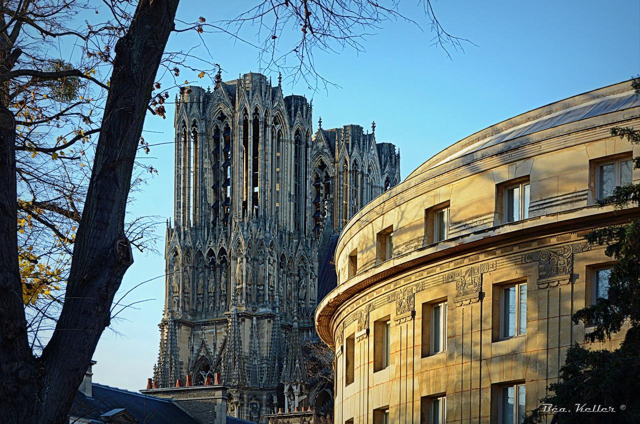 Mm Suites Cathedrale Reims Exterior foto